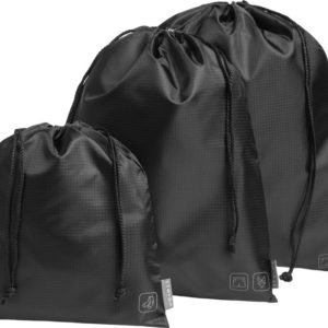 Дорожный набор сумок Stora, черный - черный