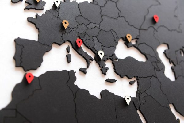 Деревянная карта мира World Map True Puzzle Large