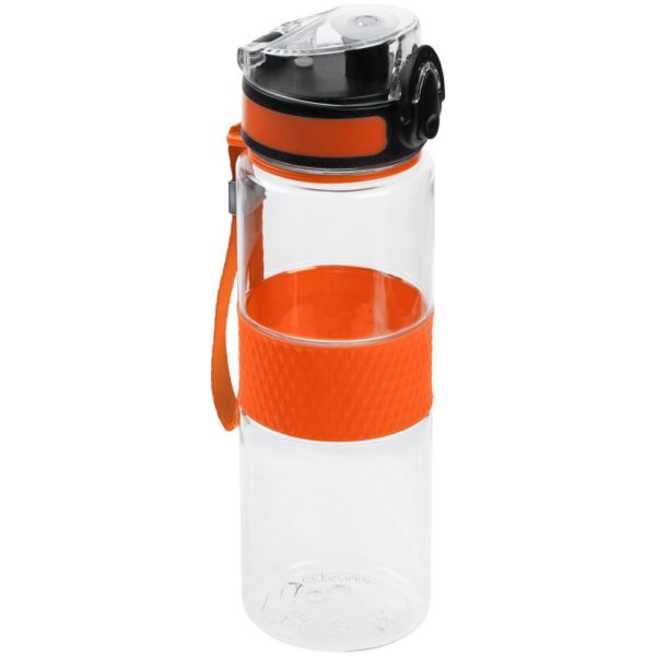 Бутылка для воды Fata Morgana прозрачная с - оранжевый