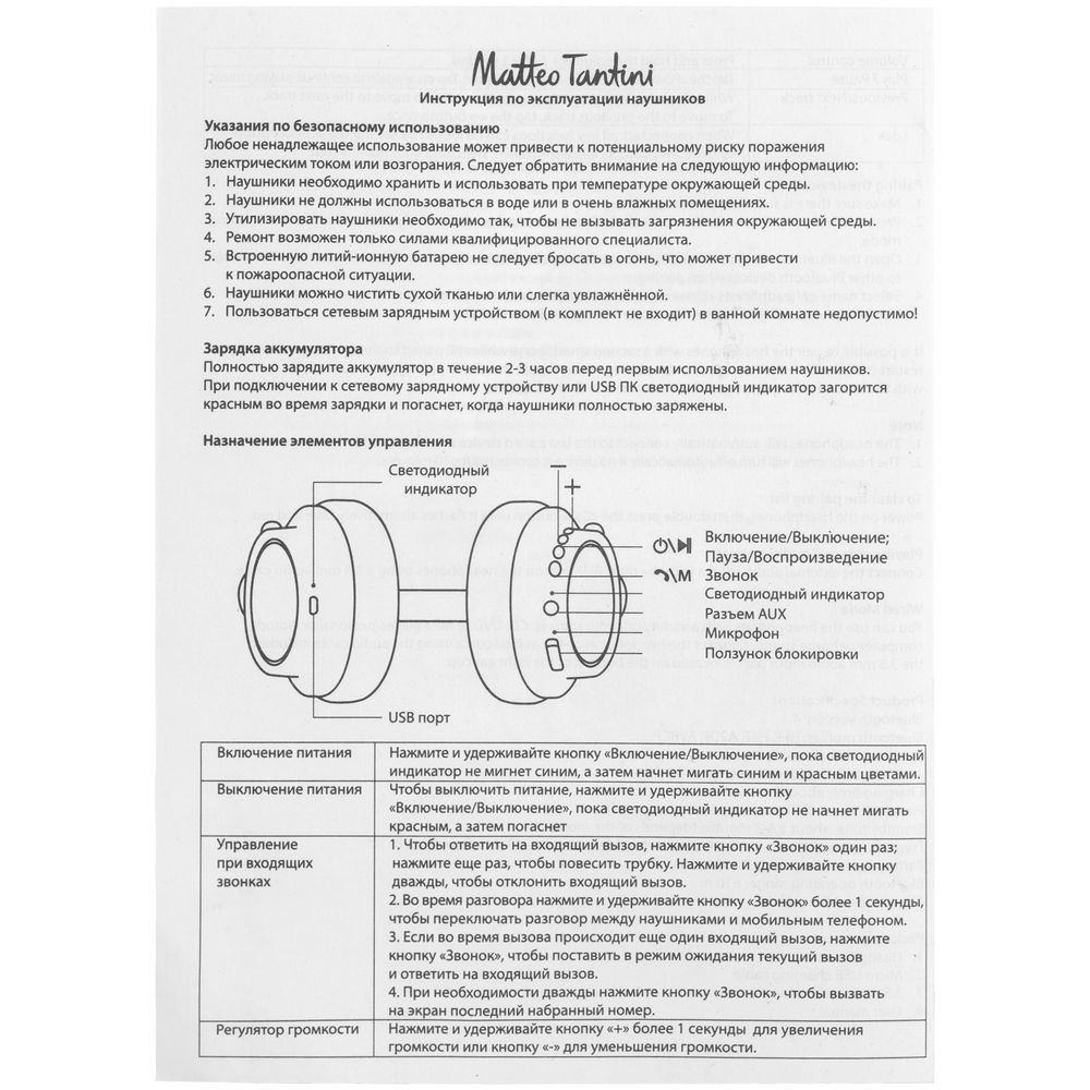 Беспроводные наушники Etna 2.0 — PRINTORIA