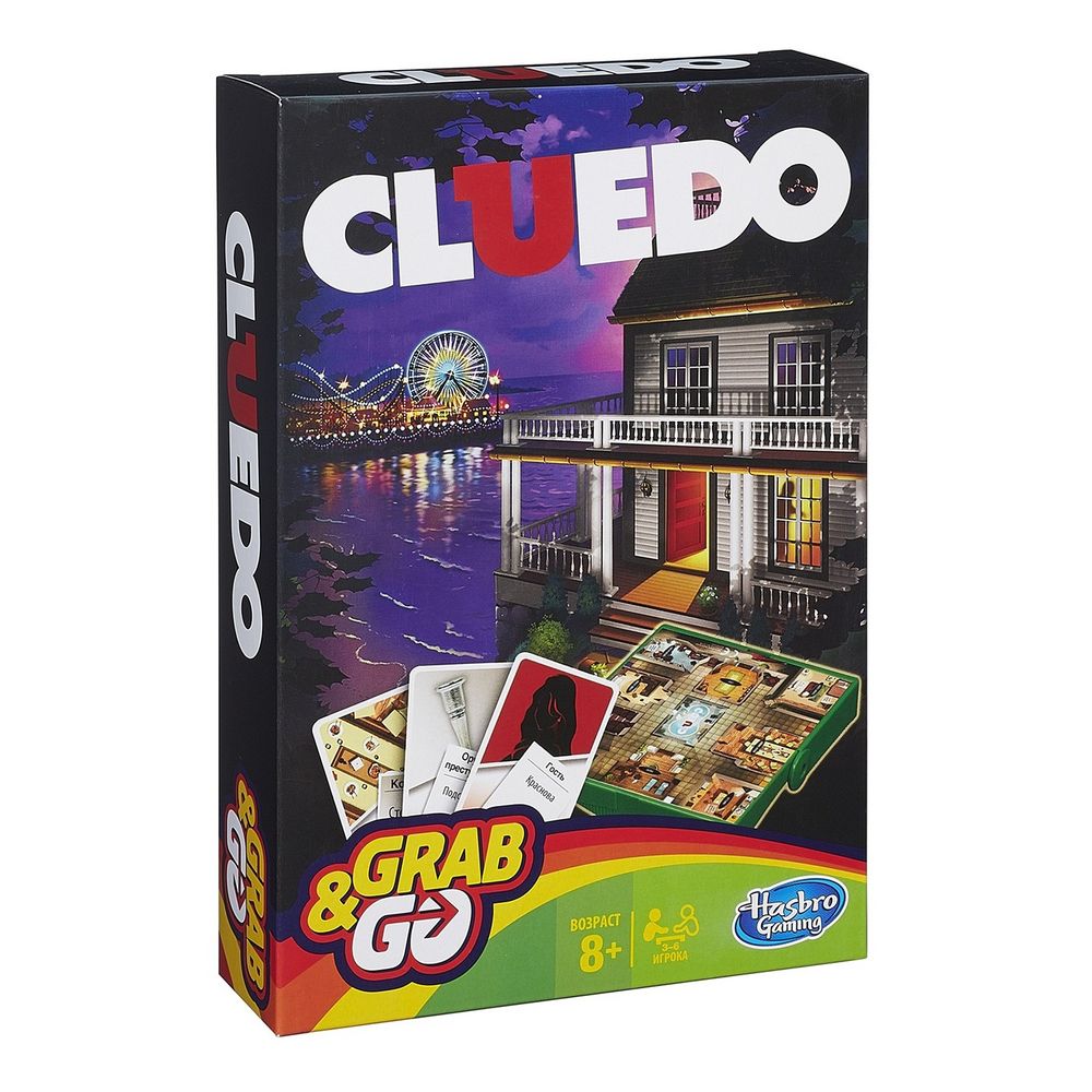 Игра настольная Cluedo, дорожная версия