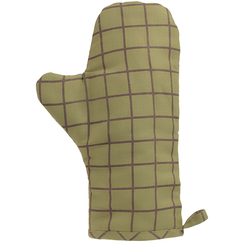 Прихватка-рукавица «Равиоли», зеленая - зеленый