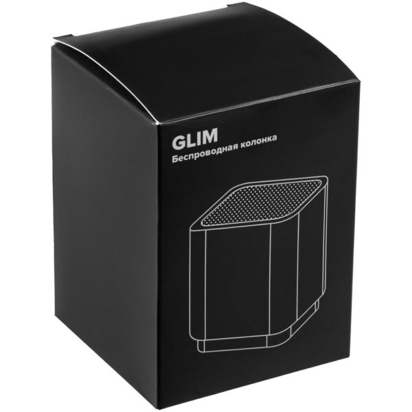 Беспроводная колонка с подсветкой логотипа Glim