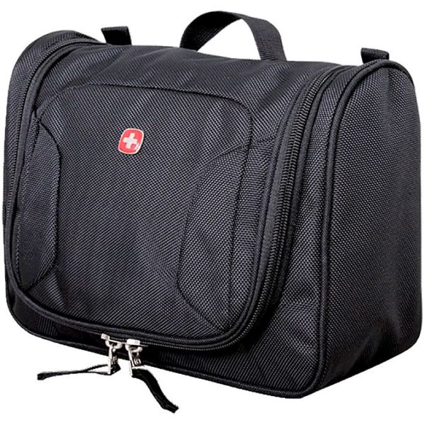 Несессер Swissgear Toiletry Kit, черный - черный