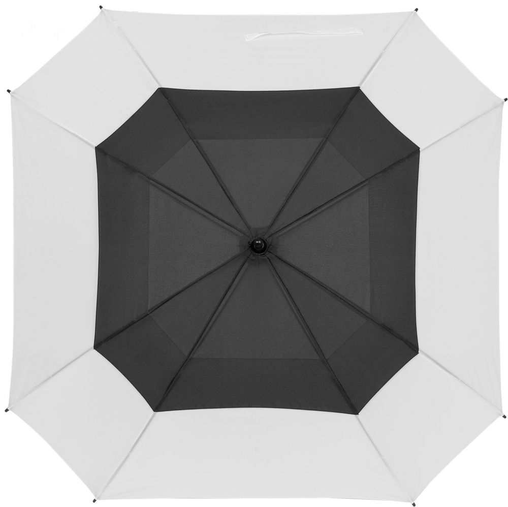 Квадратный зонт-трость Octagon - белый