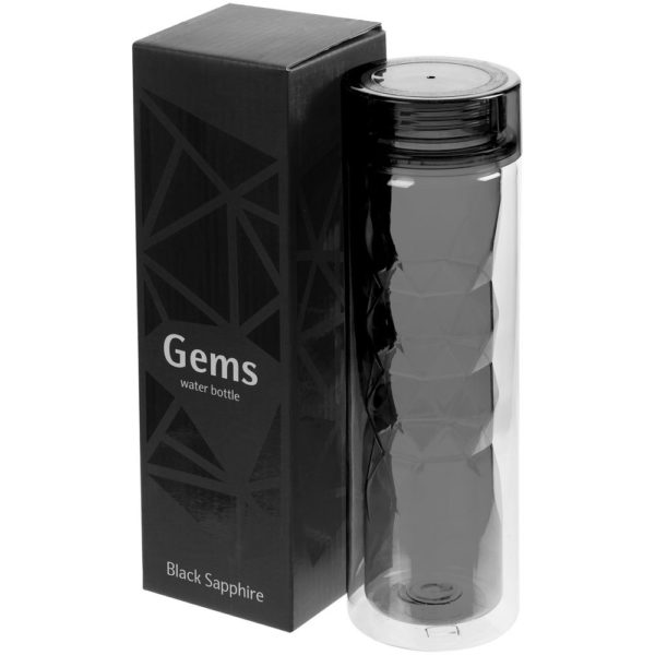 Бутылка для воды Gems Black