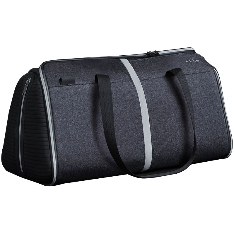 Спортивная сумка FlexPack Gym, темно-серая - серый