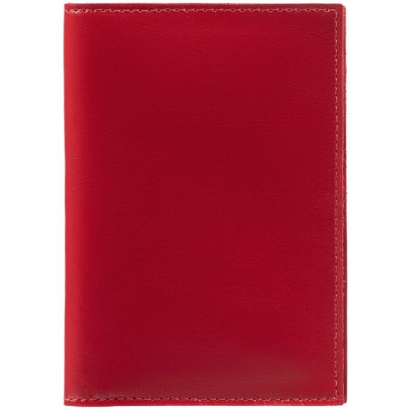 Обложка для паспорта Torretta, красная - красный