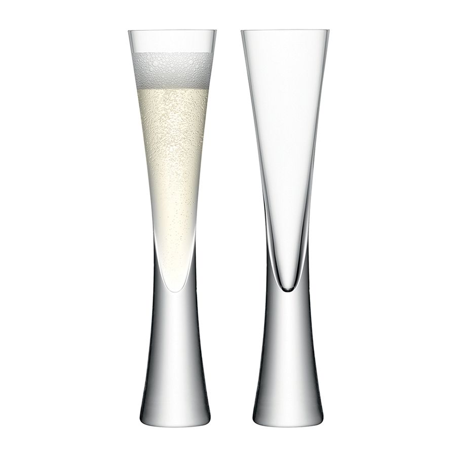 Набор бокалов для шампанского Moya Flute - прозрачный