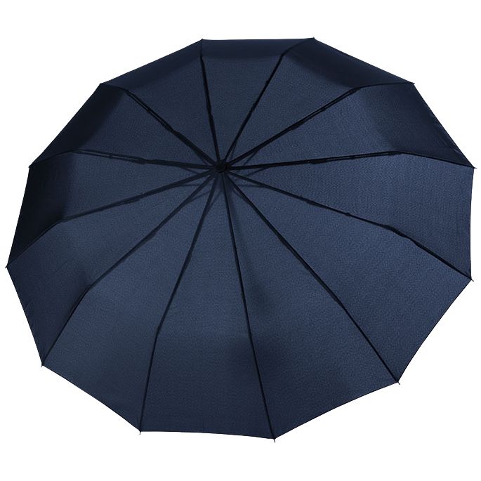 Зонт складной Fiber Magic Major, темно-синий - синий