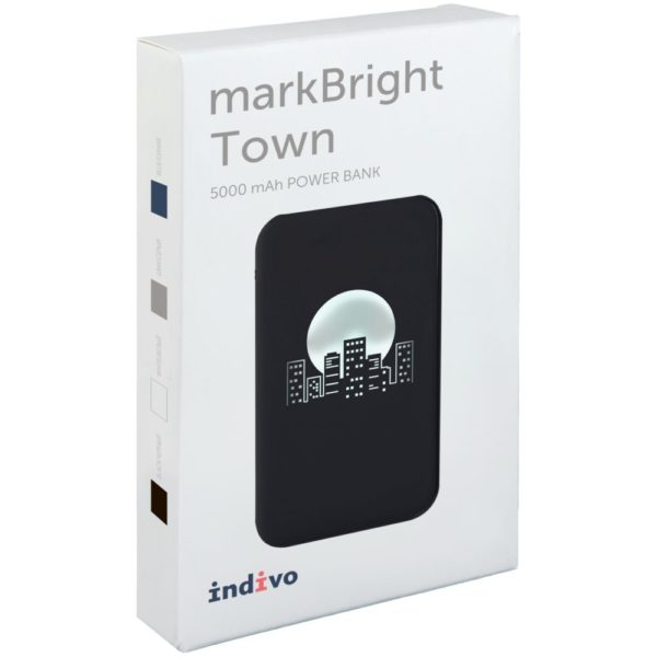 Аккумулятор с подсветкой markBright Town 5000 мАч