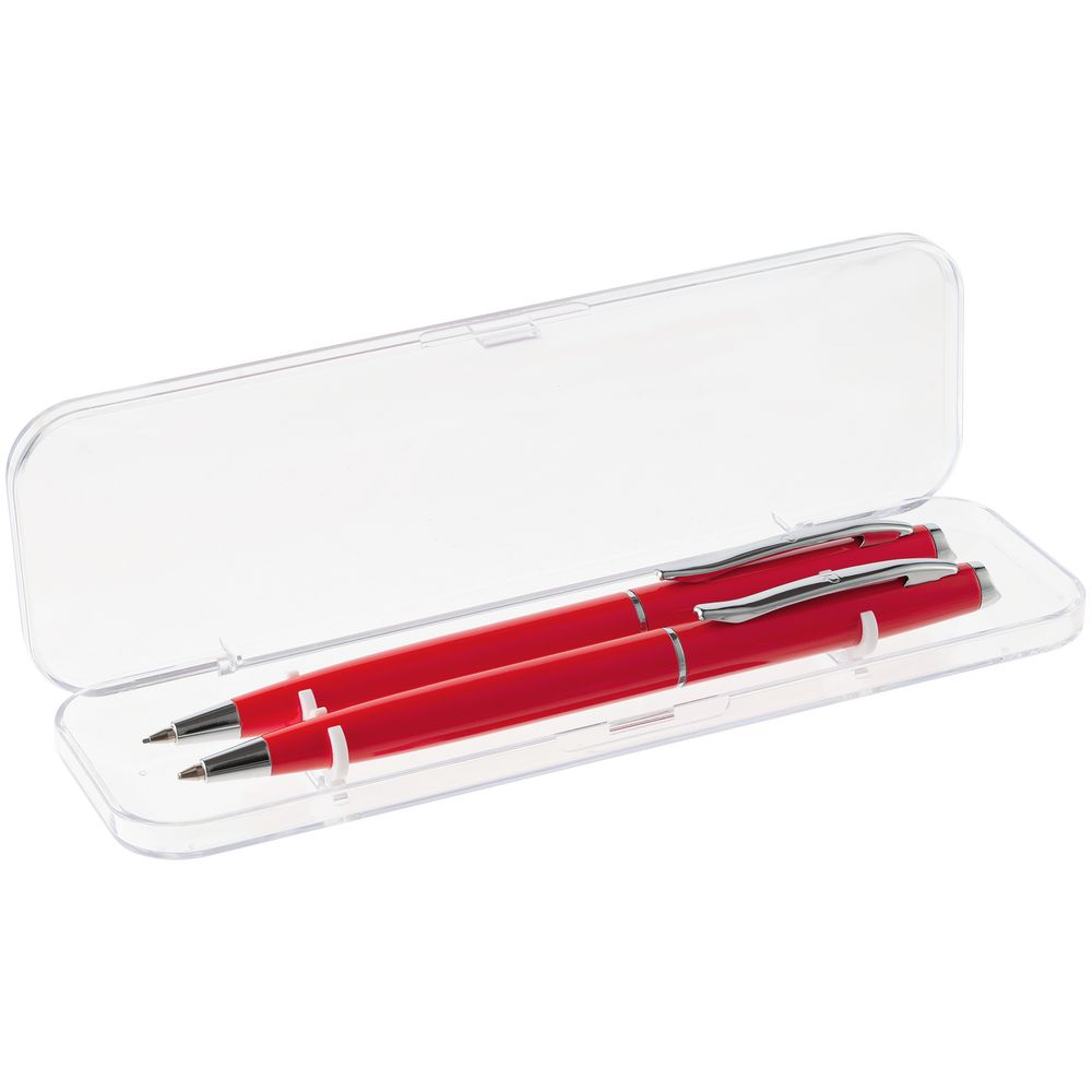 Набор Phrase: ручка и карандаш - красный