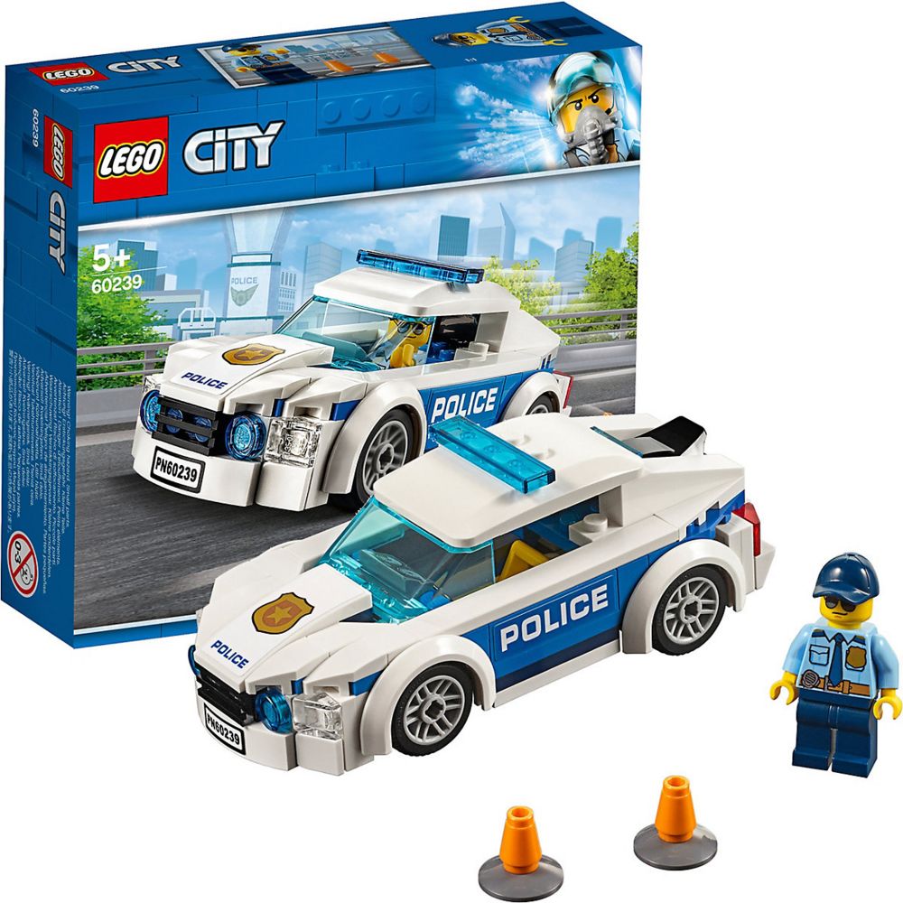 Конструктор «LEGO City. Автомобиль полицейского патруля»