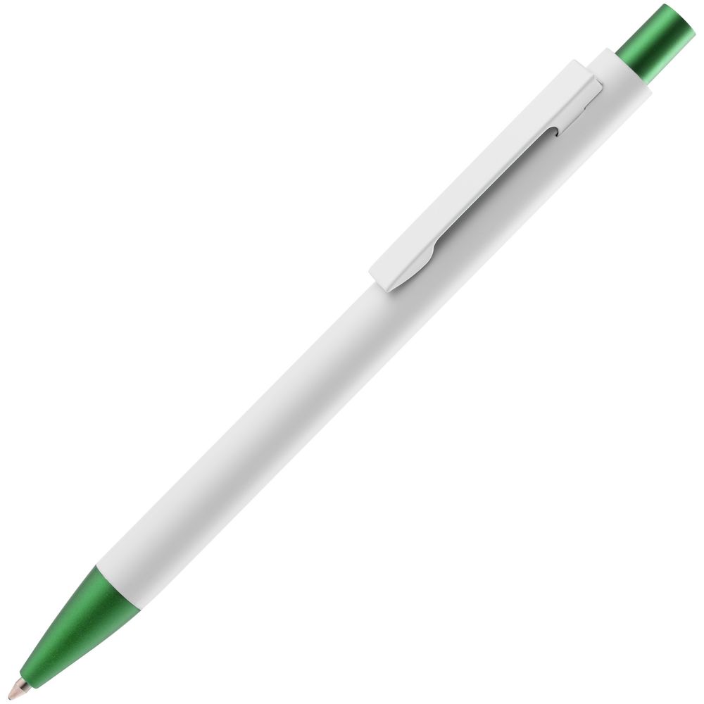 Ручка шариковая Chromatic White белая с