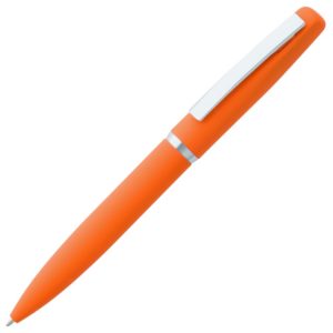 Ручка шариковая Bolt Soft Touch - оранжевый