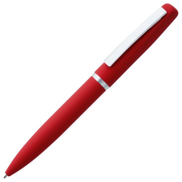 Ручка шариковая Bolt Soft Touch - красный