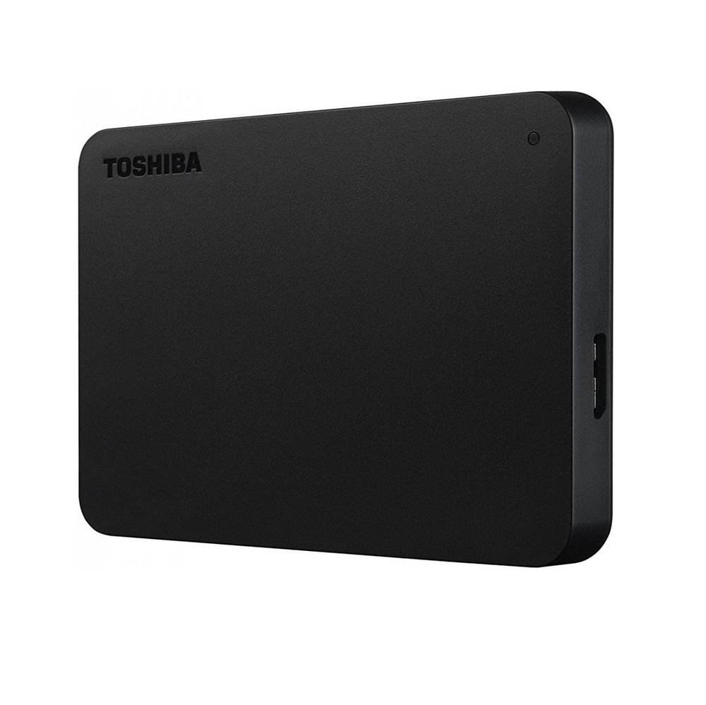 Внешний диск Toshiba Canvio, USB 3.0, 500 Гб, черный - черный