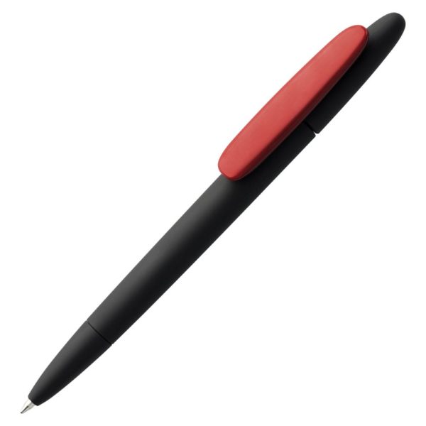 Ручка шариковая Prodir DS5 TRR-P Soft Touch черная с - черный