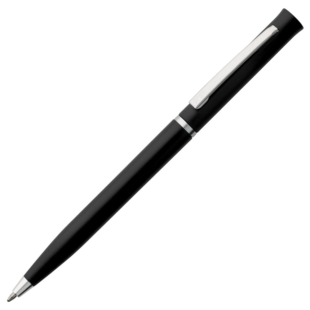 Ручка шариковая Euro Chrome - черный