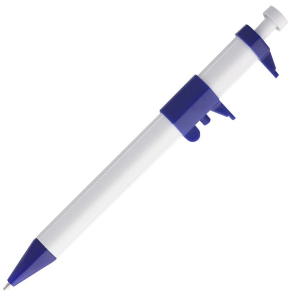 Ручка шариковая «Штангенциркуль» белая с