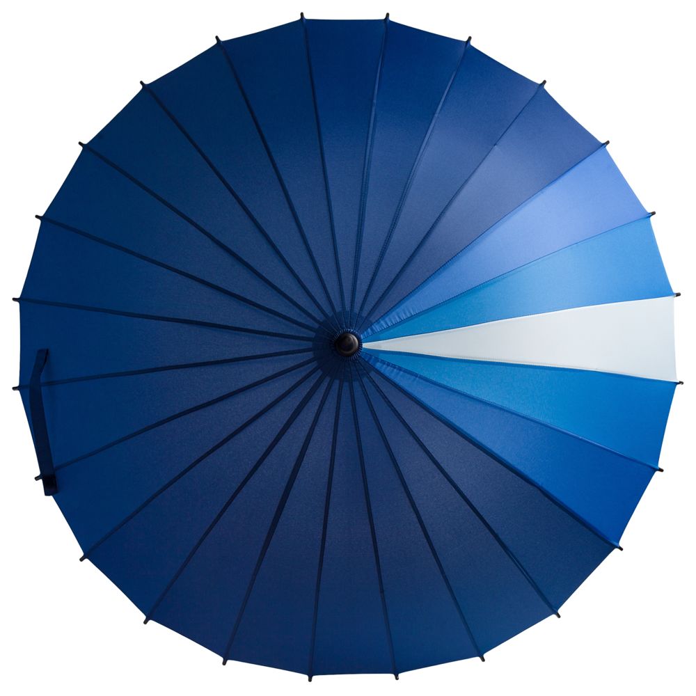 Зонт-трость «Спектр» - синий