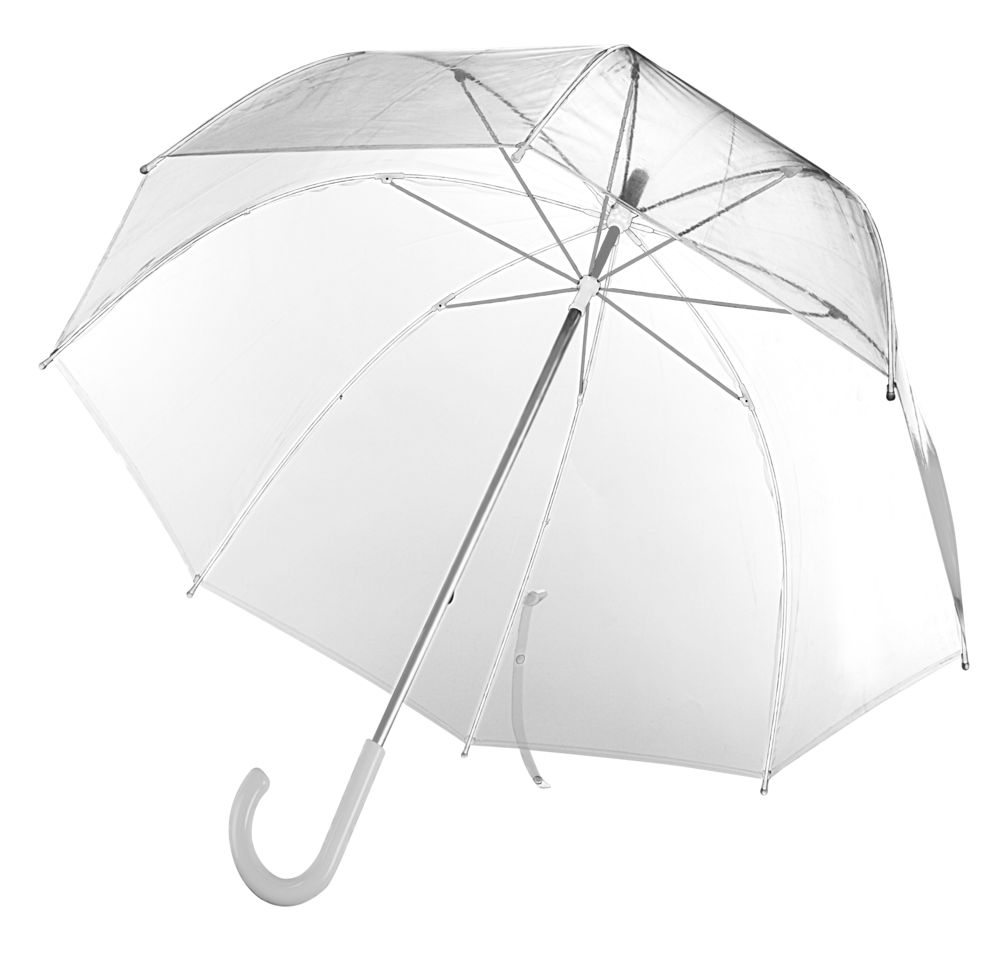 Прозрачный зонт-трость Clear - прозрачный