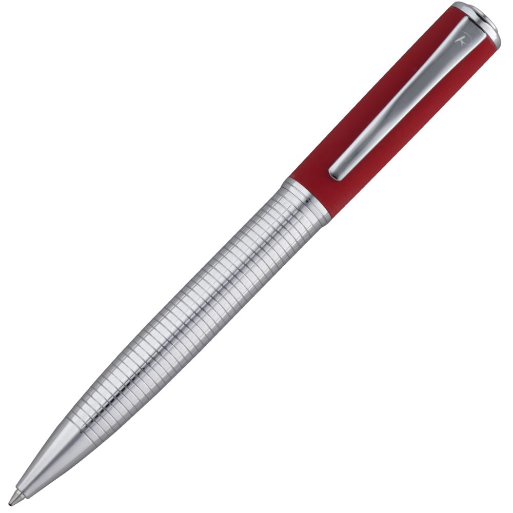 Ручка шариковая Banzai Soft Touch, красная - красный