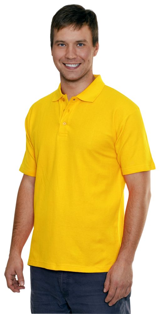 Рубашка поло Unit Virma, желтая - желтый
