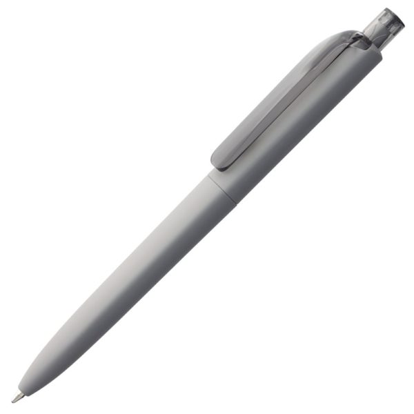 Ручка шариковая Prodir DS8 PRR-Т Soft Touch - серый