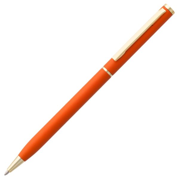 Ручка шариковая Hotel Gold ver.2 матовая - оранжевый