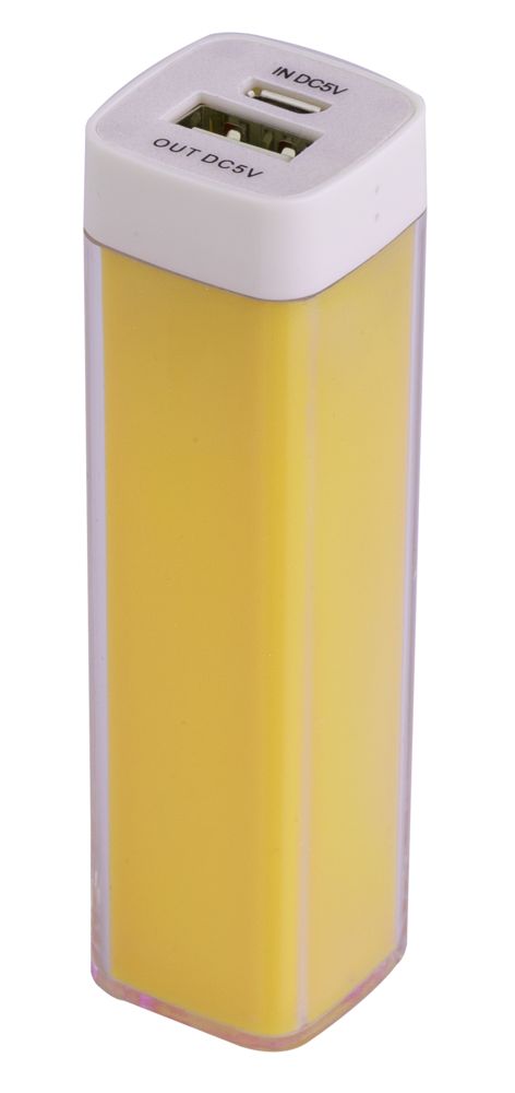 Внешний аккумулятор Bar 2200 мАч ver.2 - желтый