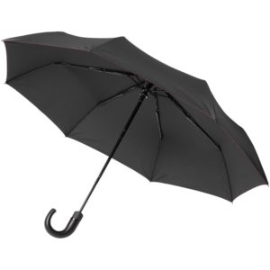 Зонт складной Lui черный - черный