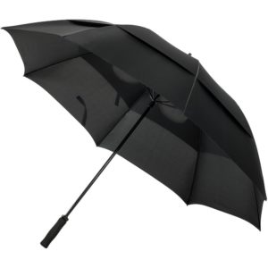 Зонт-трость oldCourse, черный - черный