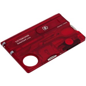 Набор инструментов SwissCard Lite - красный