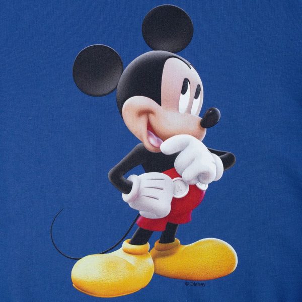 Футболка детская Mickey Mouse, ярко-синяя