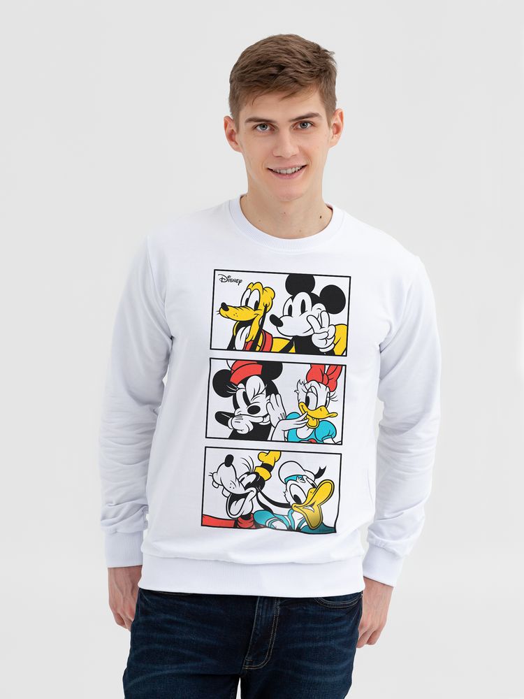 Свитшот Mickey & Friends, белый - белый