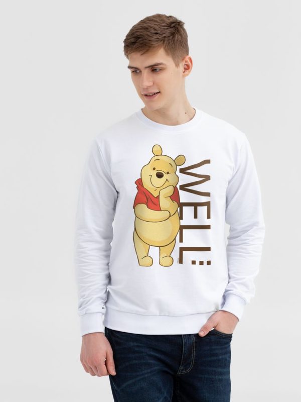 Свитшот Winnie. Well, белый