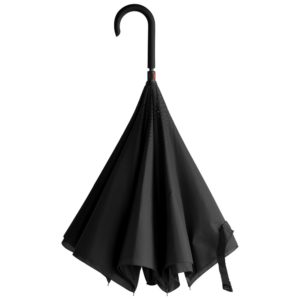 Зонт наоборот Unit Style трость - черный