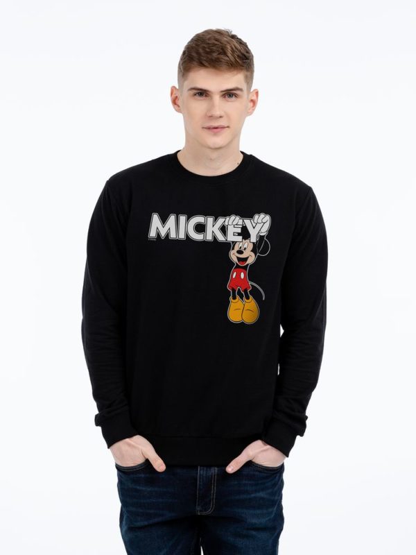 Свитшот Mickey - черный