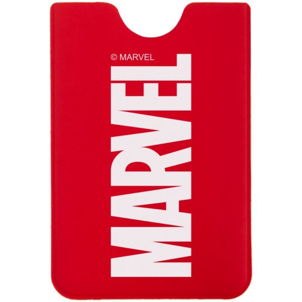 Чехол для карточки Marvel, красный - красный