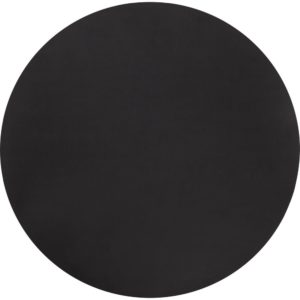 Сервировочная салфетка Satiness, круглая, черная - черный