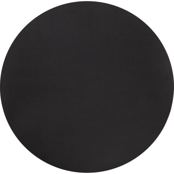 Сервировочная салфетка Satiness, круглая, черная - черный
