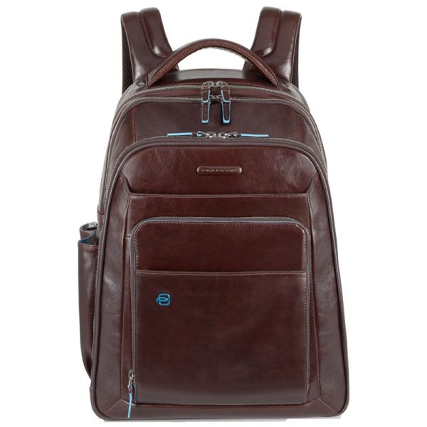 Рюкзак для ноутбука Piquadro Blue Square, красно-коричневый - красный