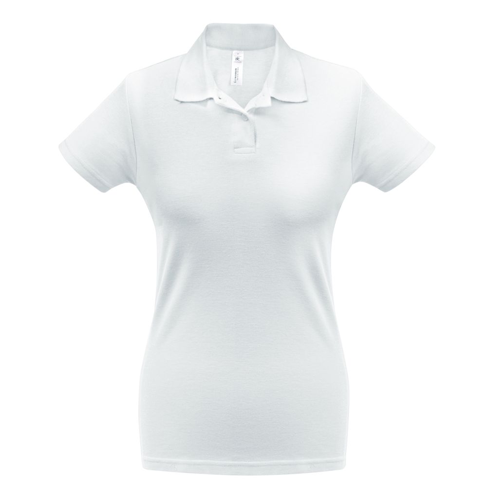 Рубашка поло женская ID.001 - белый