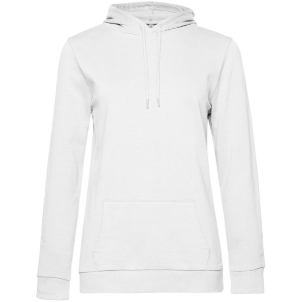 Толстовка с капюшоном женская Hoodie - белый