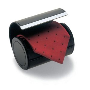Футляр для галстука Giorgio, черный - черный