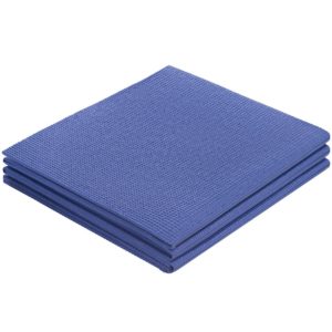 Складной коврик для занятий спортом Flatters, синий - синий