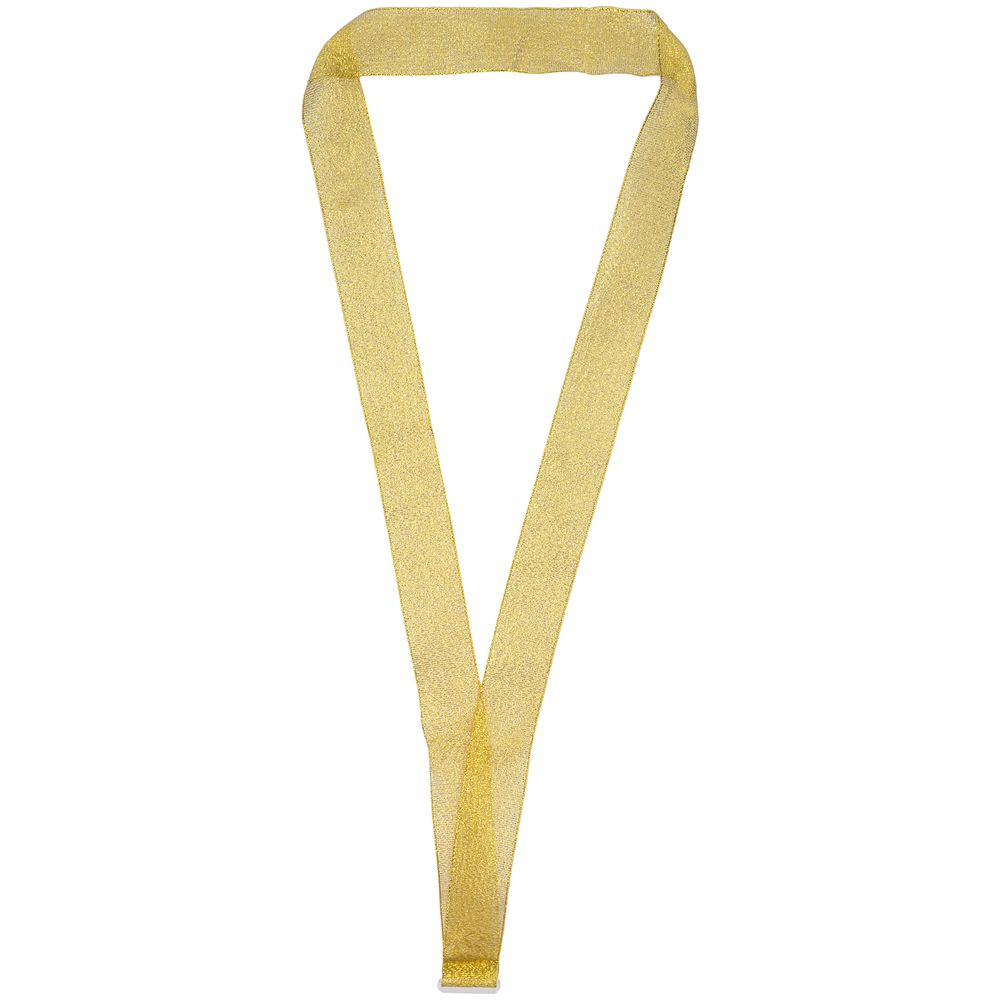 Лента для медали с пряжкой Ribbon - золотистый