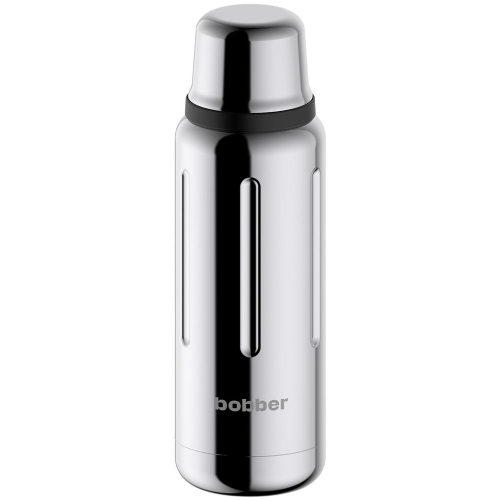 Термос Flask 470 вакуумный стальной - стальной