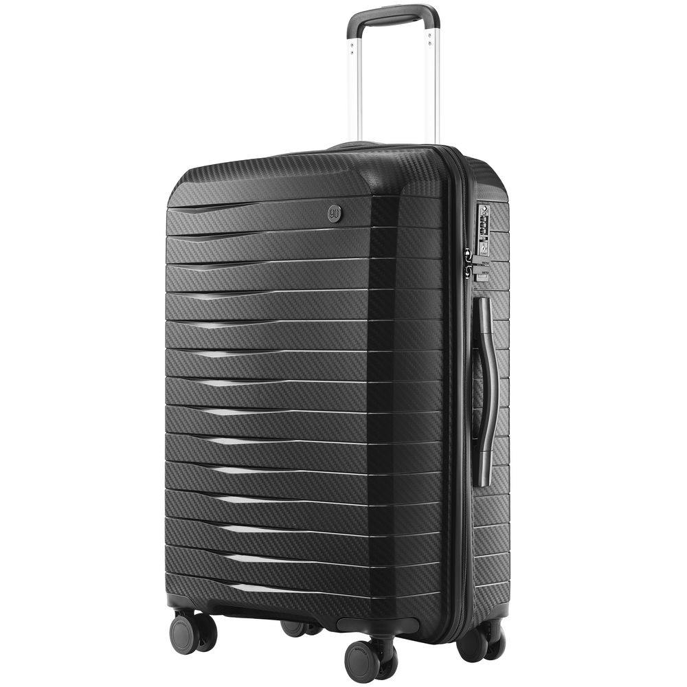 Чемодан Lightweight Luggage M - черный